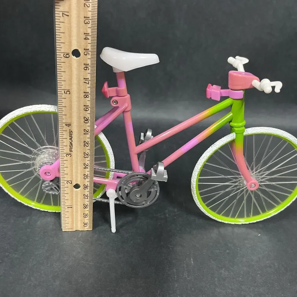 Rare Vintage‎ Barbie Doll Bicycle Pink Green White